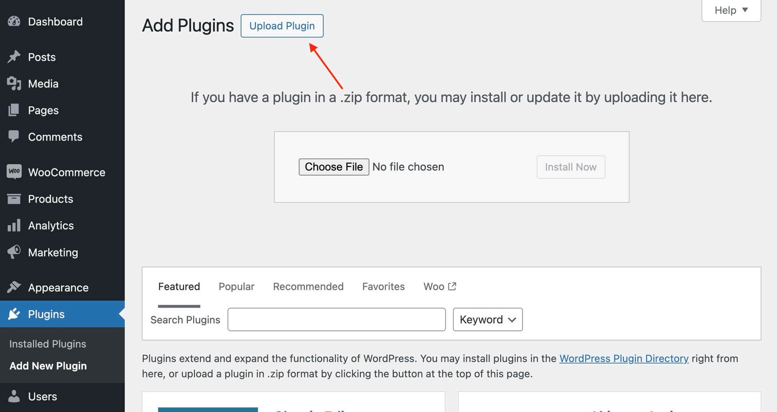 Upload-plugin