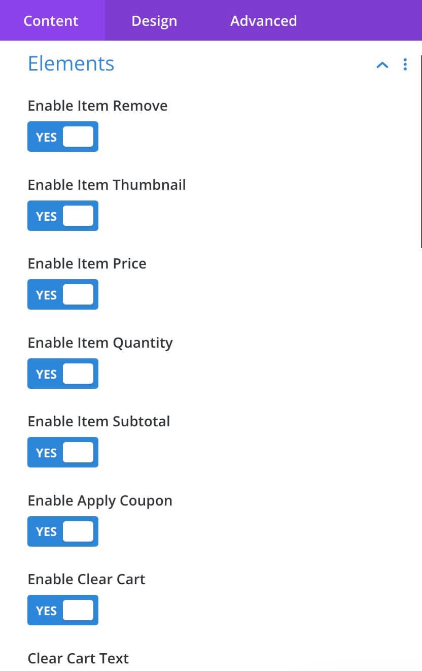 Divi Smart Cart Module Documentation 3