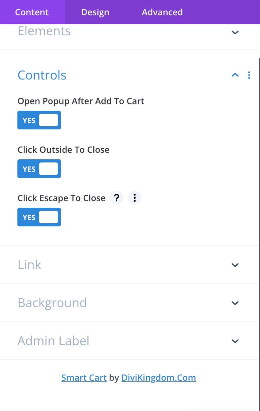 Divi Smart Cart Module Documentation 7